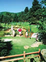 miniature golf in Stowe near Hyde Park, Vermont